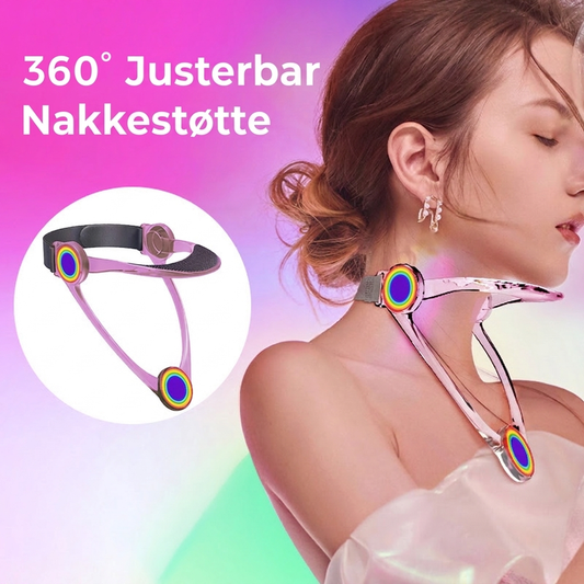 360° justerbar nakkestøtte