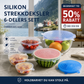 🎁🔥Siste dag i salget – 50 % rabatt🔥  Adpartner silikonlokk til matoppbevaring (6-pakning)